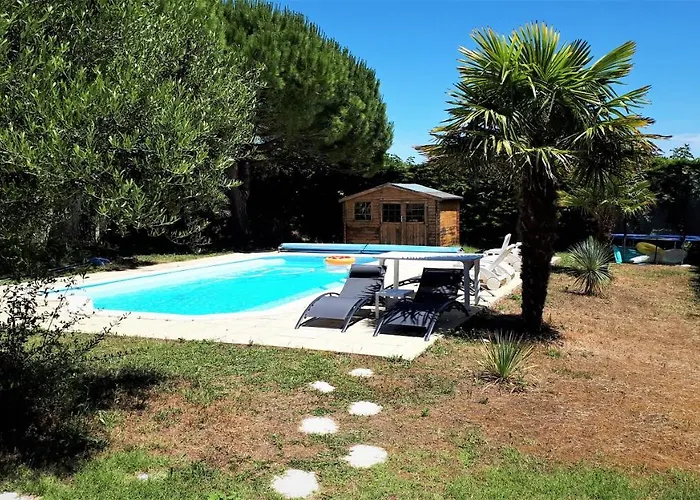 Gite 3 Etoiles 300M Plage Piscine Privee Grand Jardin